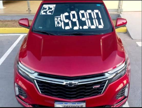 CHEVROLET EQUINOX 1.5 16V TURBO GASOLINA RS AUTOMÁTICO CHEVROLET EQUINOX 1.5 16V TURBO GASOLINA RS AUTOMÁTICO